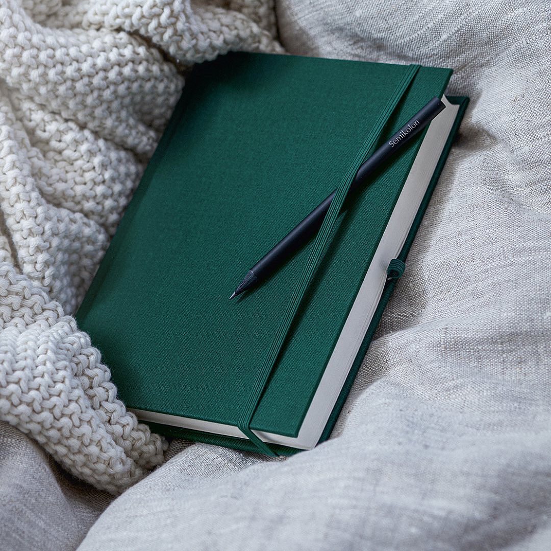 Carnet SEMIKOLON Grand Voyage - A5 - Hardcover - Uni - Lava Stone -