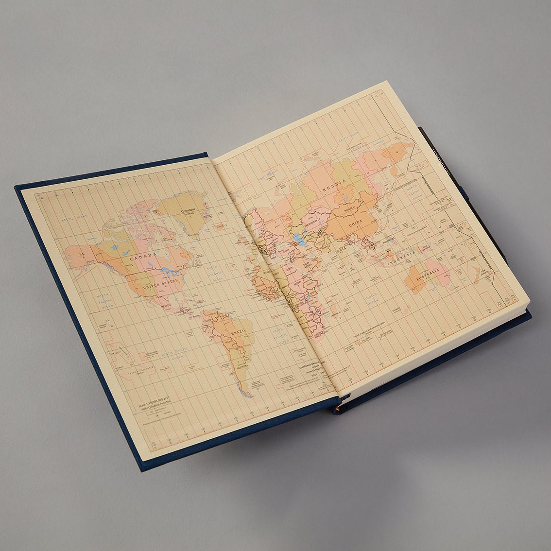 Carnet SEMIKOLON Grand Voyage - A5 - Hardcover - Uni - Lava Stone -