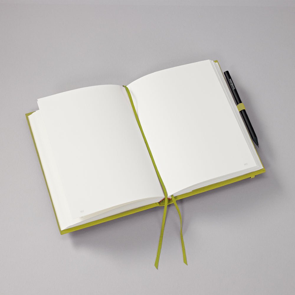Carnet SEMIKOLON Grand Voyage - A5 - Hardcover - Uni - Matcha - 4004117646447