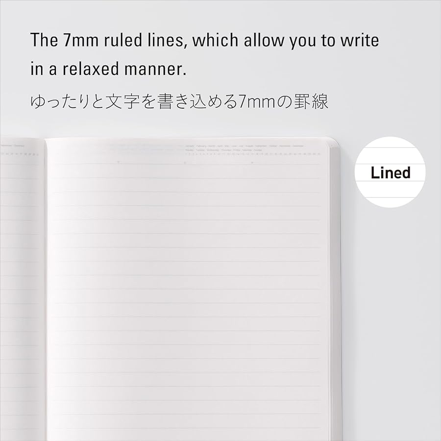 Carnet STÁLOGY 365Days Notebook - A5 - Softcover - Ligné - Blue - 4904140089467