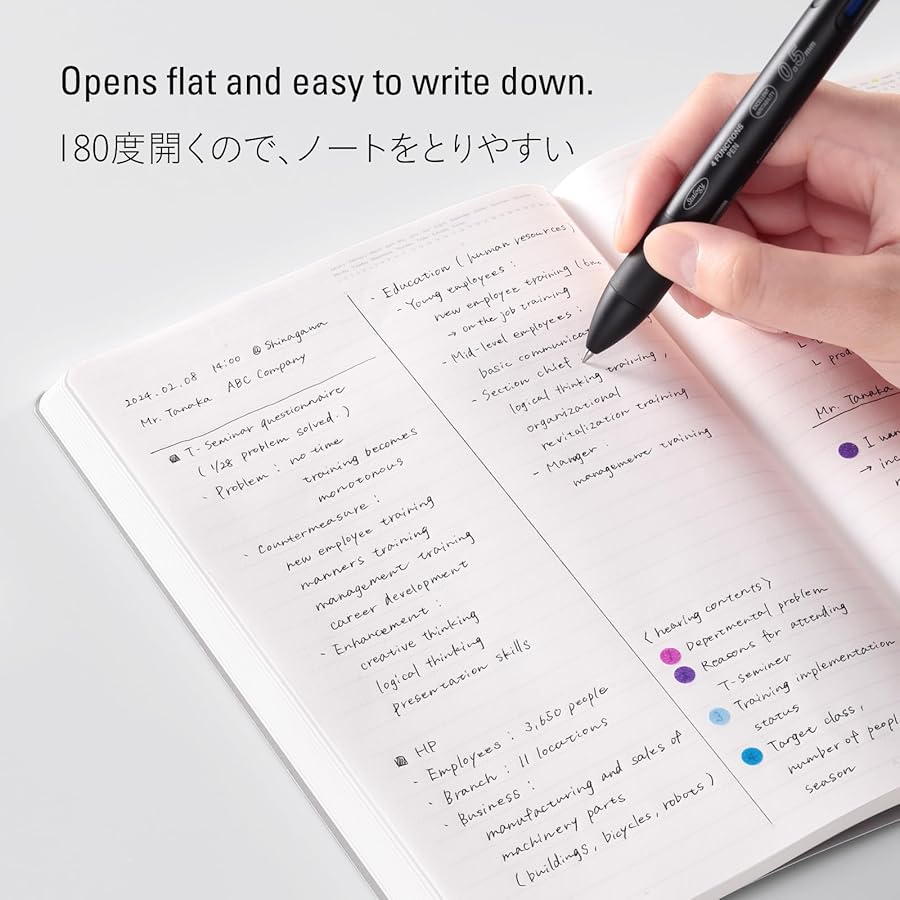 Carnet STÁLOGY 365Days Notebook - A5 - Softcover - Ligné - Yellow - 4904140089474