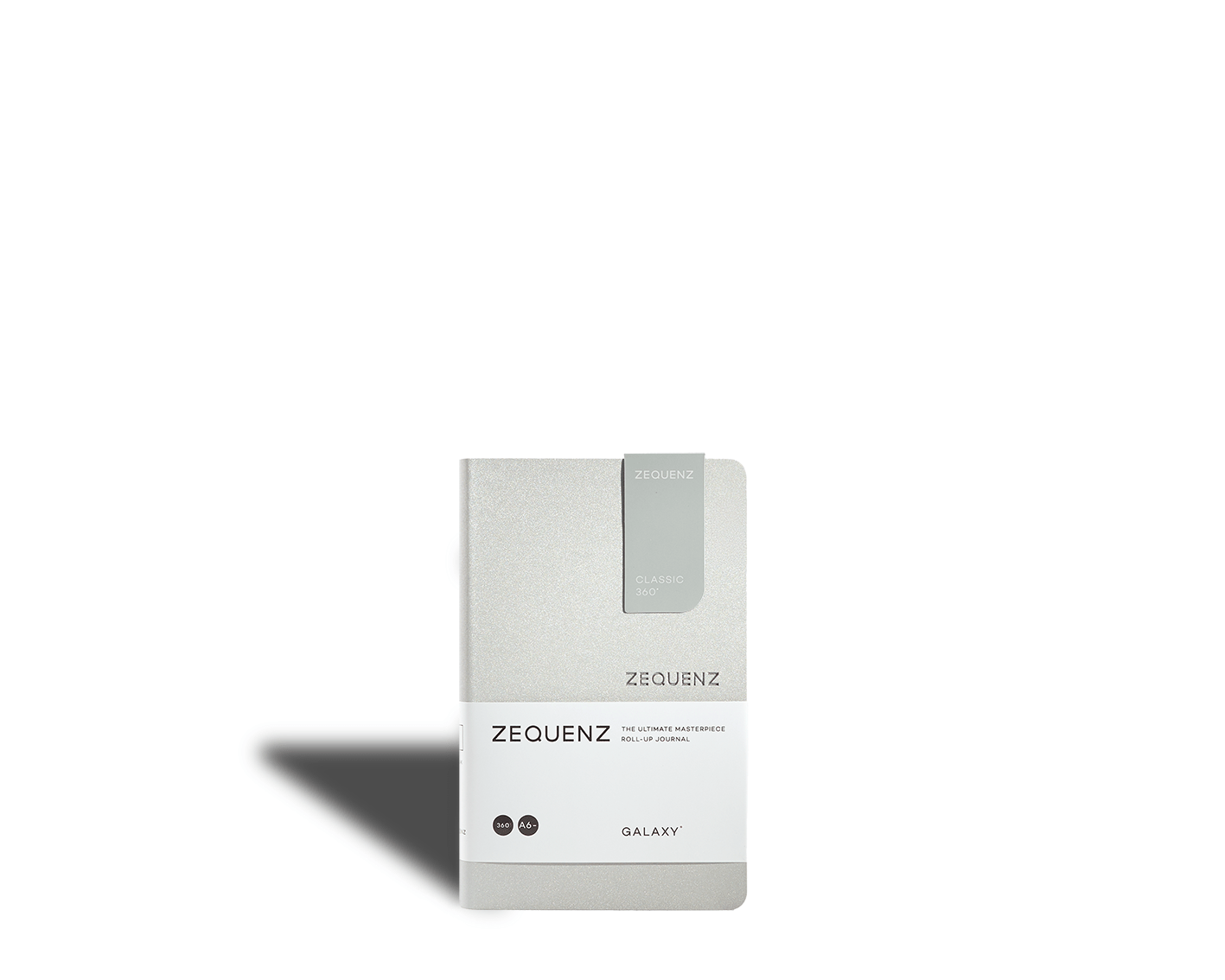 Carnet ZEQUENZ Galaxy - A6 - Ligné - Silver Star -