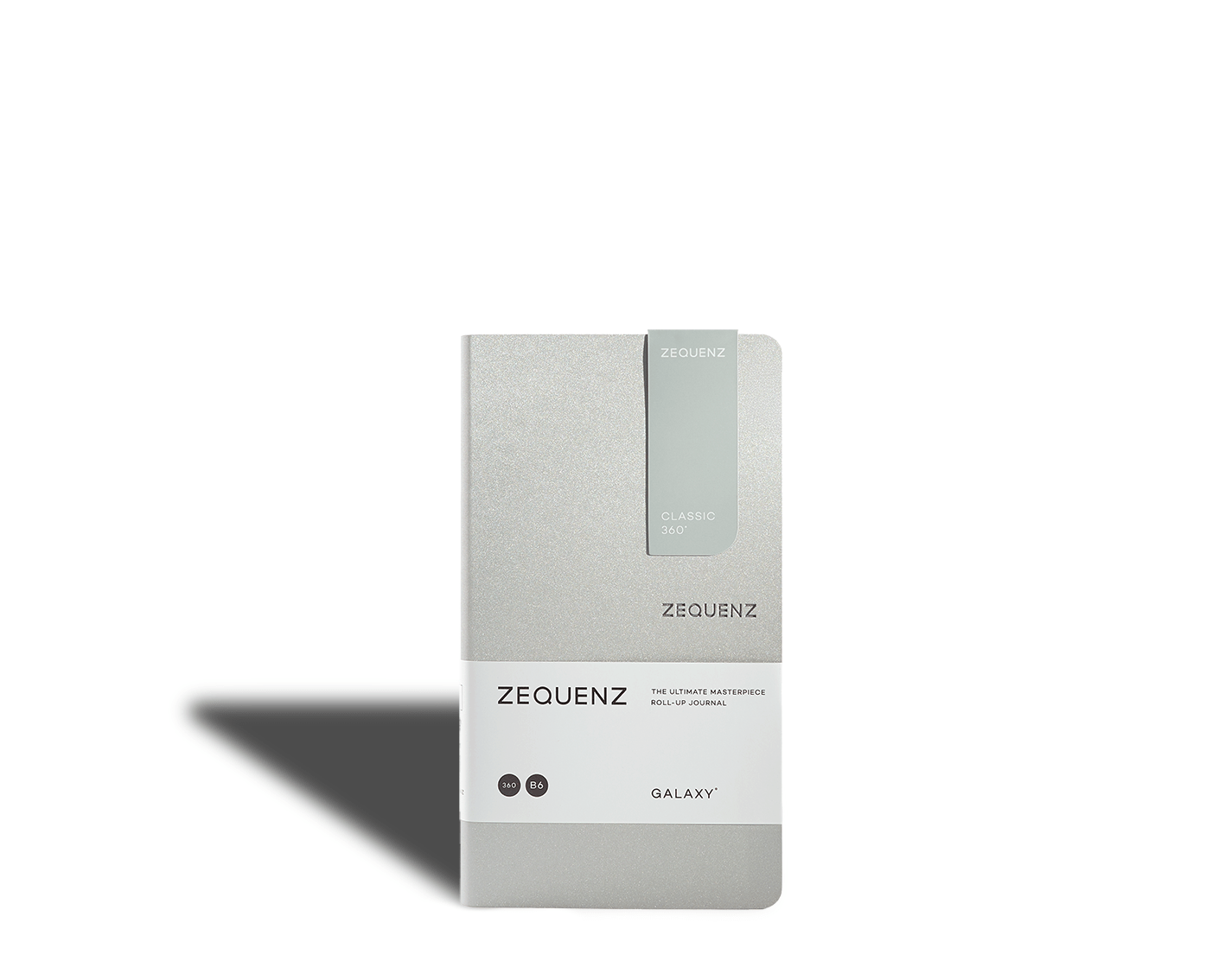 Carnet ZEQUENZ Galaxy - B6 - Quadrillé - Silver Star -