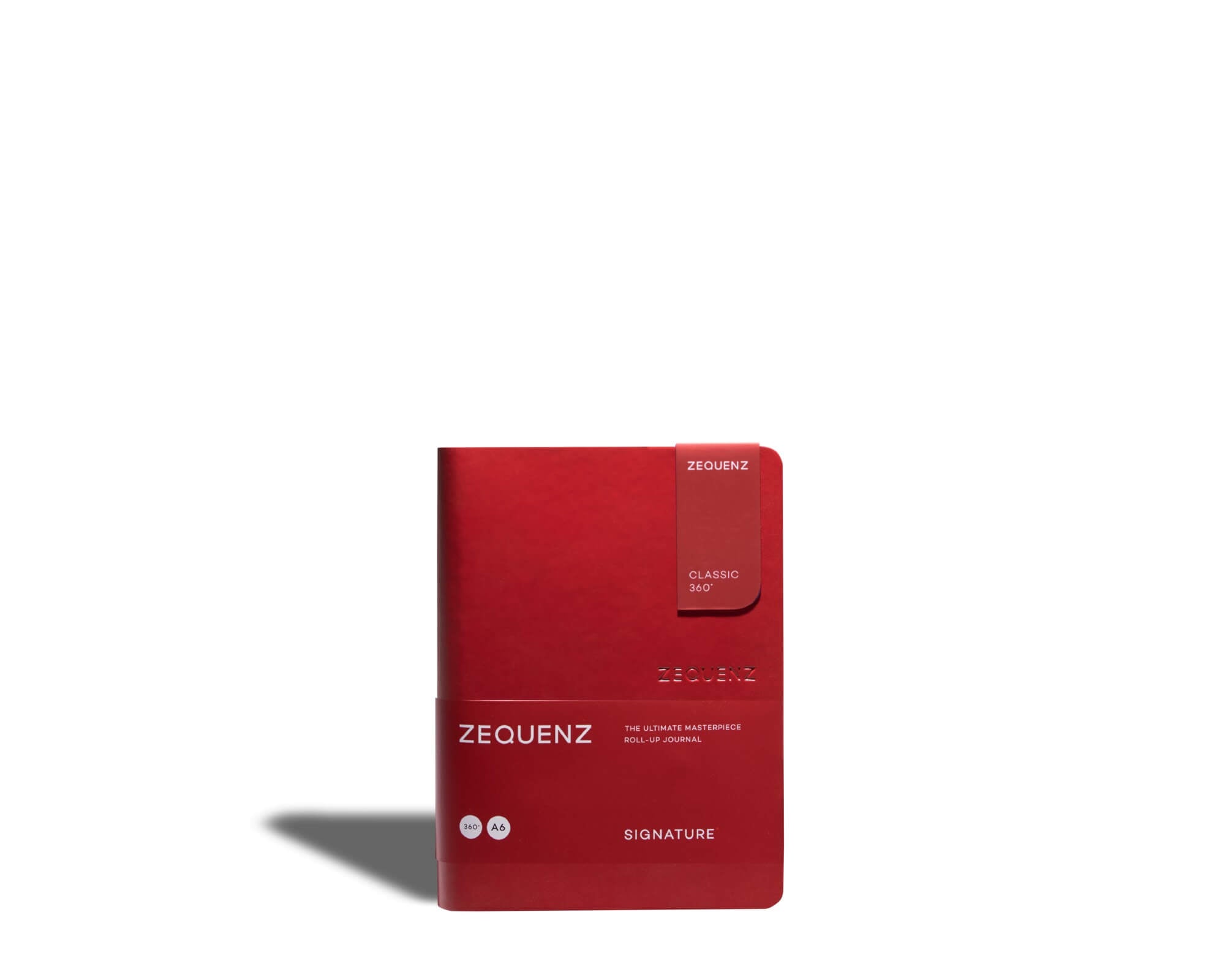 Carnet ZEQUENZ Signature Classic - A6 - Quadrillé - Red - 8859340500242
