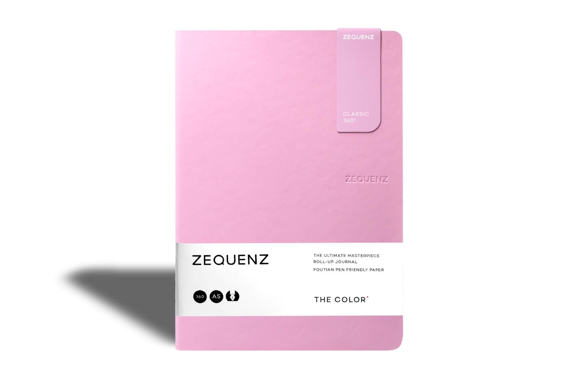 Carnet ZEQUENZ The Color - A5 - Ligné - Lilac - 8859340511651