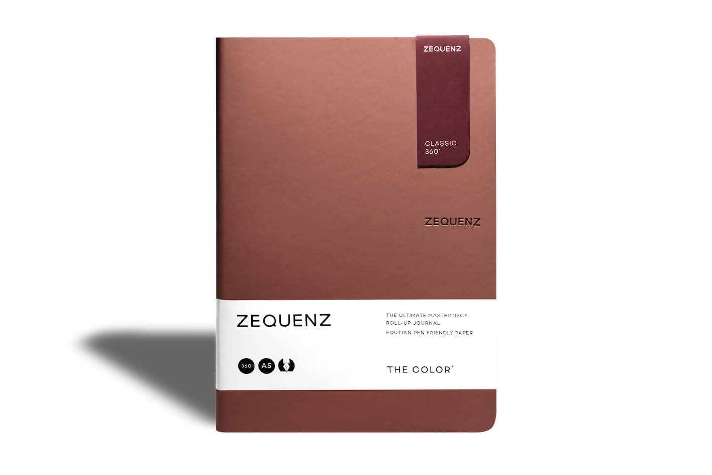 Carnet ZEQUENZ The Color - A5 - Ligné - Terra - 8859340517110