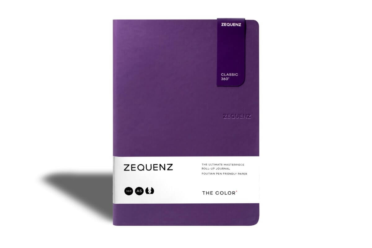 Carnet ZEQUENZ The Color - A5 - Pointillé - Scarlet Gum - 8859340512030
