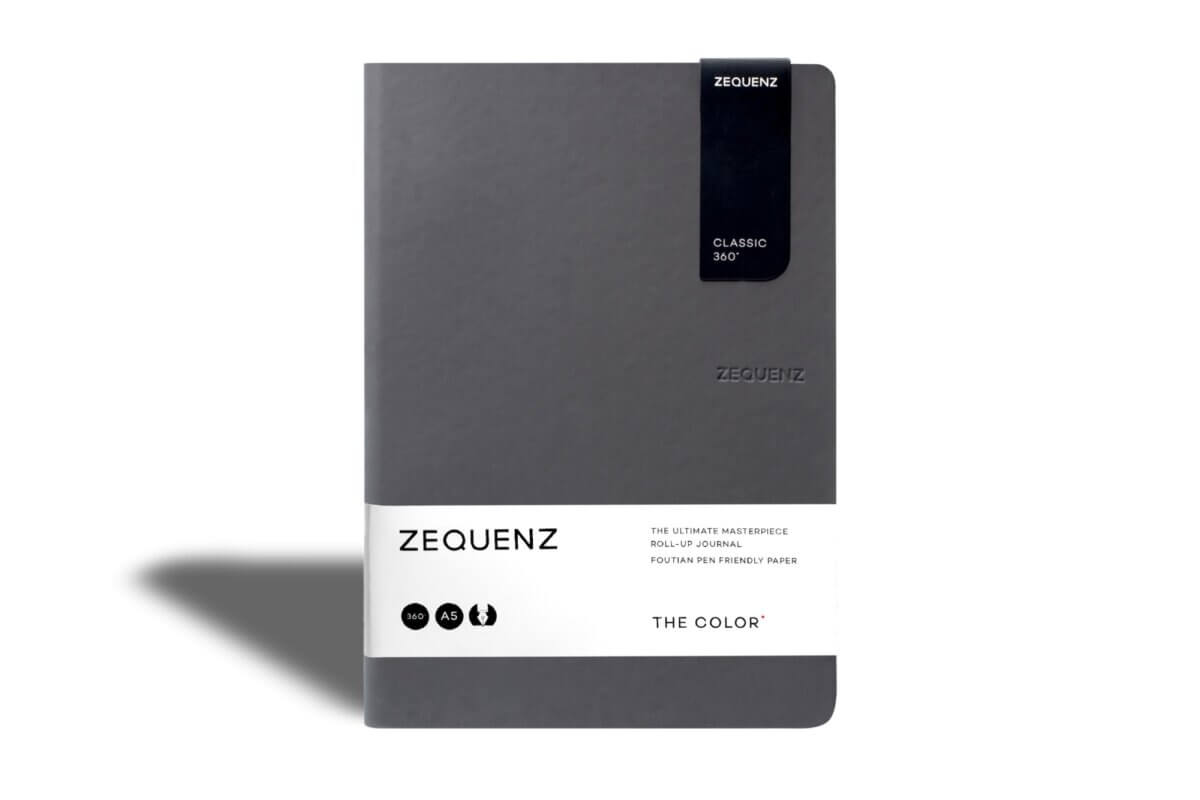 Carnet ZEQUENZ The Color - A5 - Quadrillé - Storm - 8859340511880