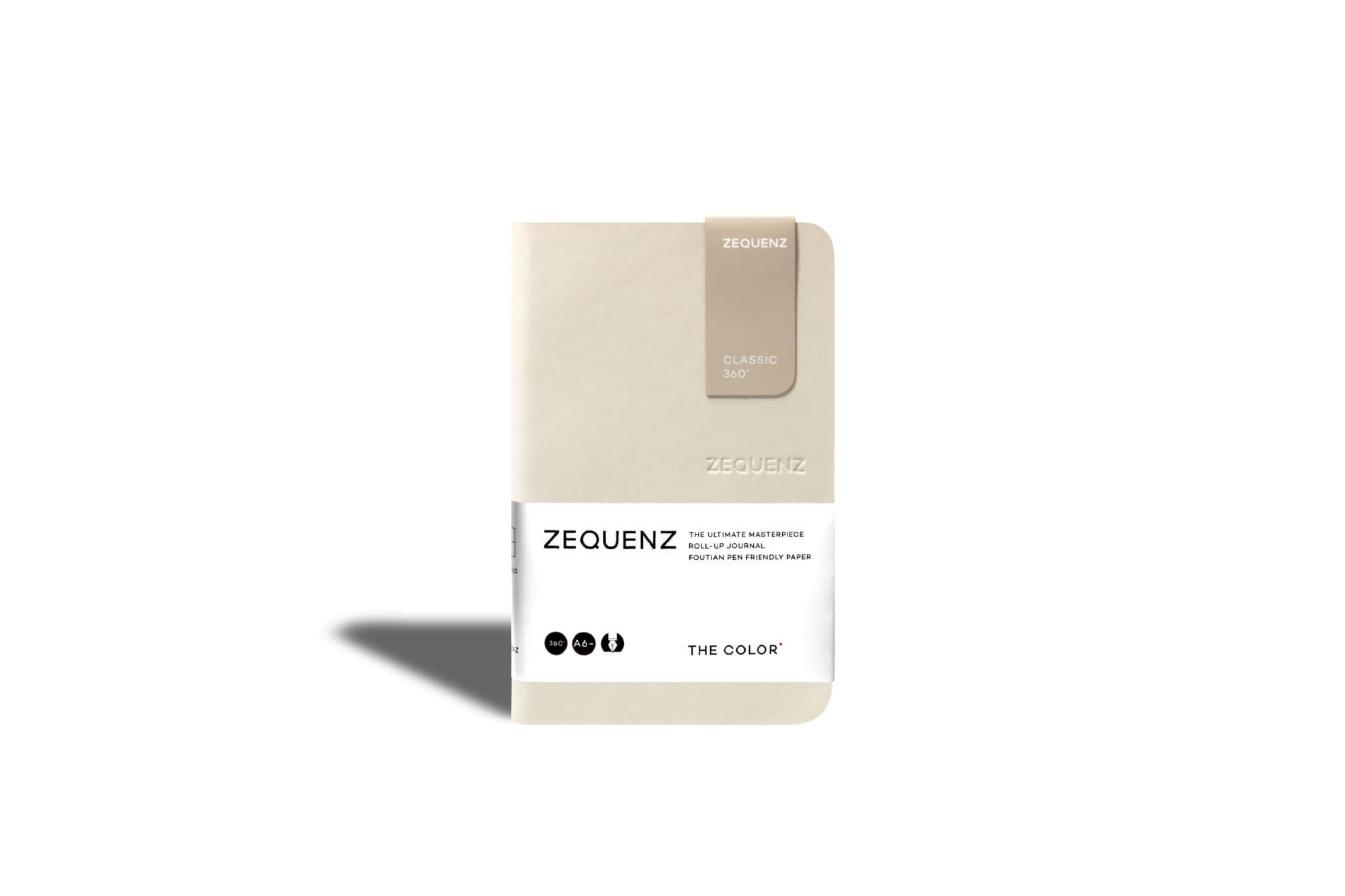 Carnet ZEQUENZ The Color - A6 - Pointillé - Beige - 8859340512672