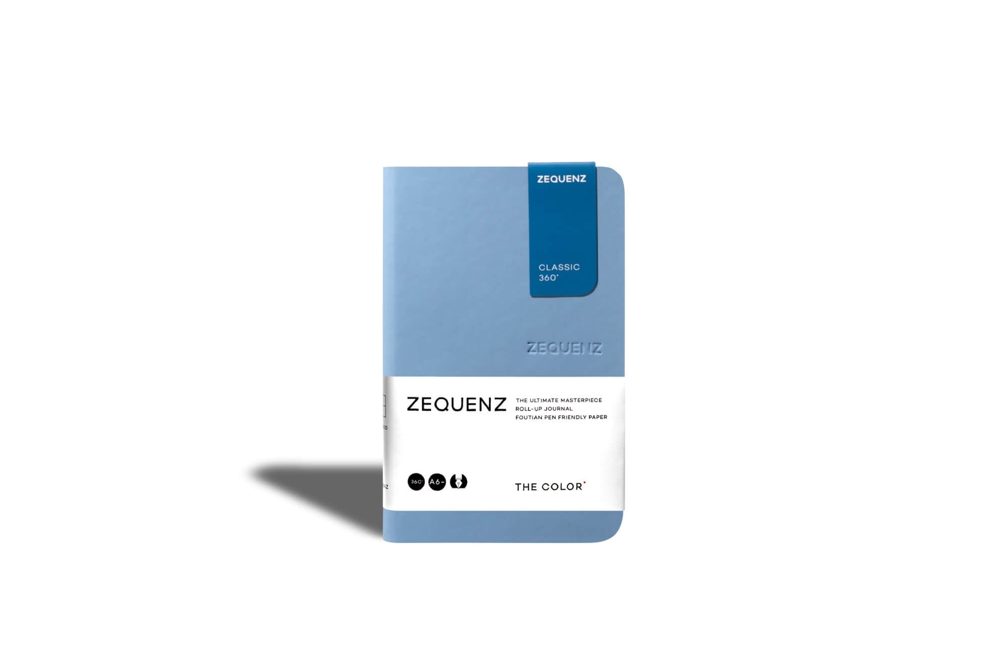 Carnet ZEQUENZ The Color - A6 - Quadrillé - Light Blue - 8859340512801