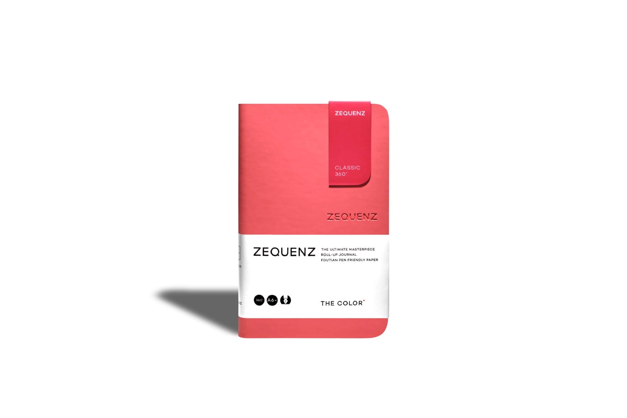 Carnet ZEQUENZ The Color - A6 - Uni - Coral - 8859340517684