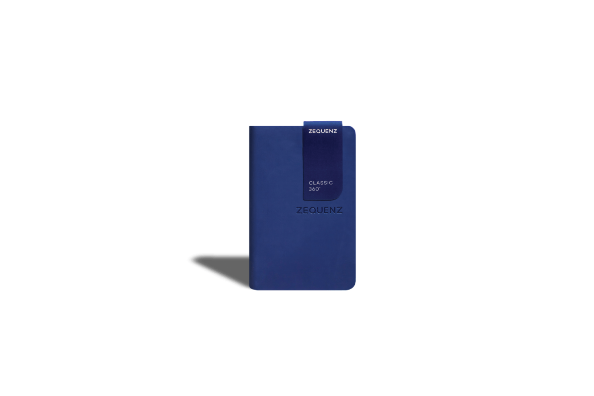 Carnet ZEQUENZ The Color - A7 - Pointillé - Dark Navy -
