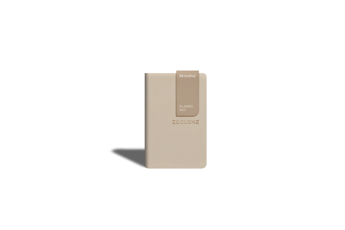 Carnet ZEQUENZ The Color - A7 - Uni - Taupe - 8859340524439