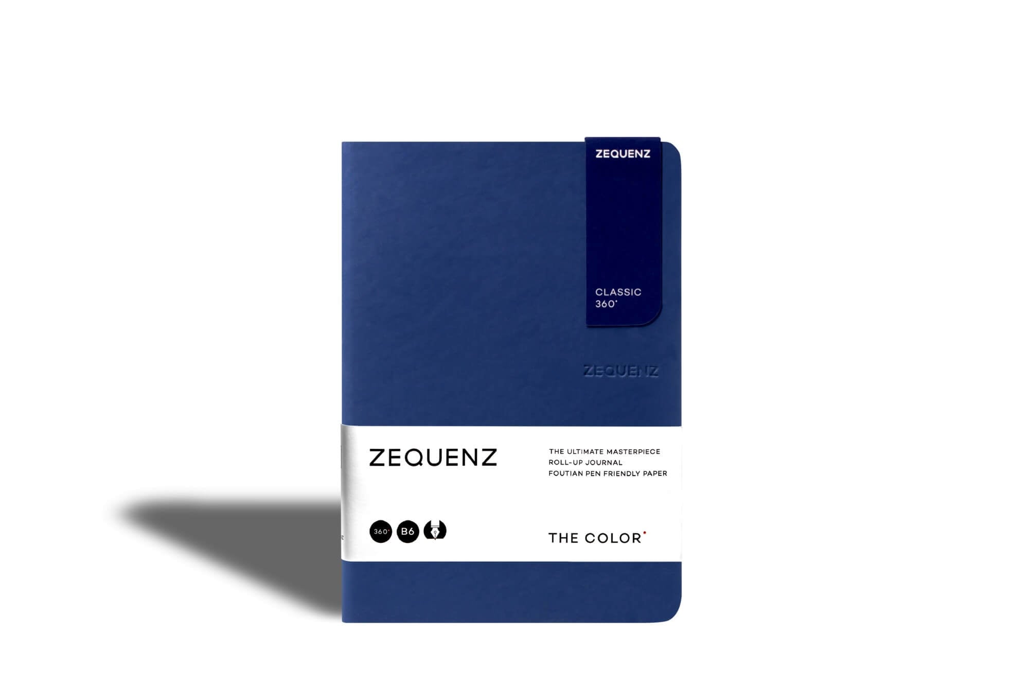 Carnet ZEQUENZ The Color - B6 - Pointillé - Dark Navy - 8859340512597