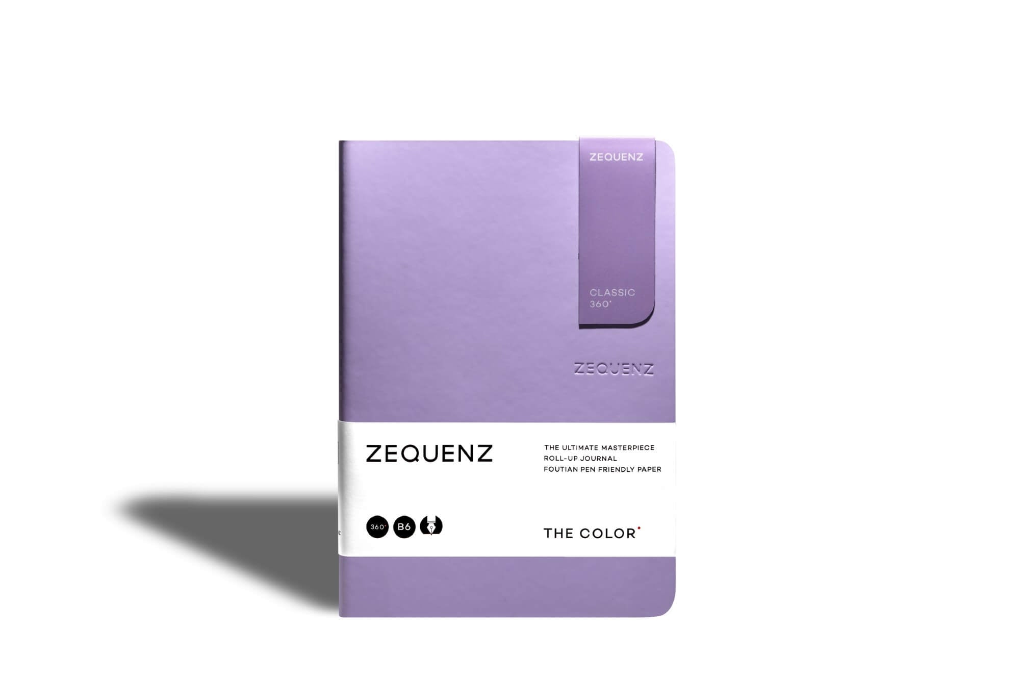 Carnet ZEQUENZ The Color - B6 - Pointillé - Lavender - 8859340517455