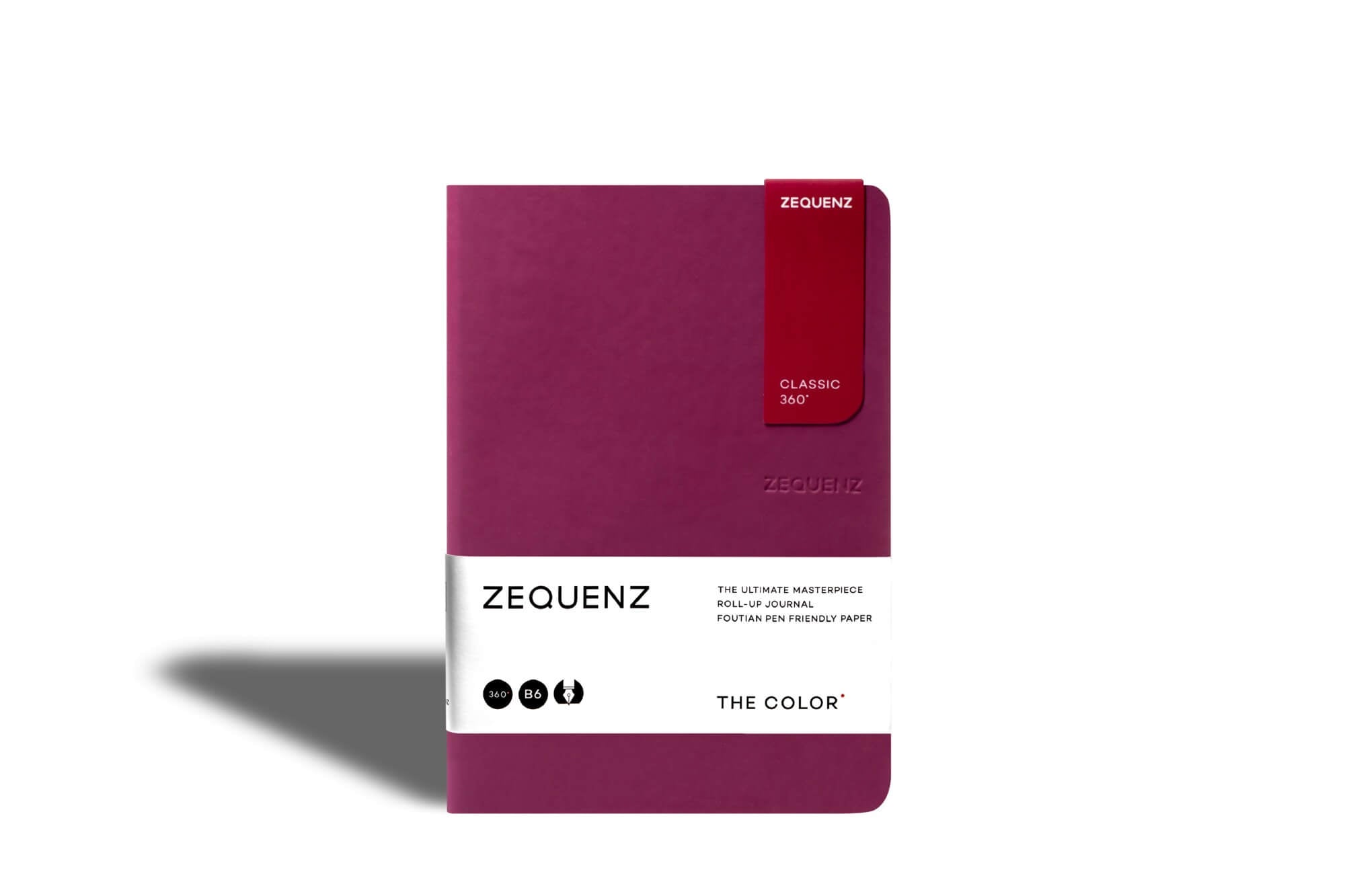 Carnet ZEQUENZ The Color - B6 - Uni - Berry - 8859340512429