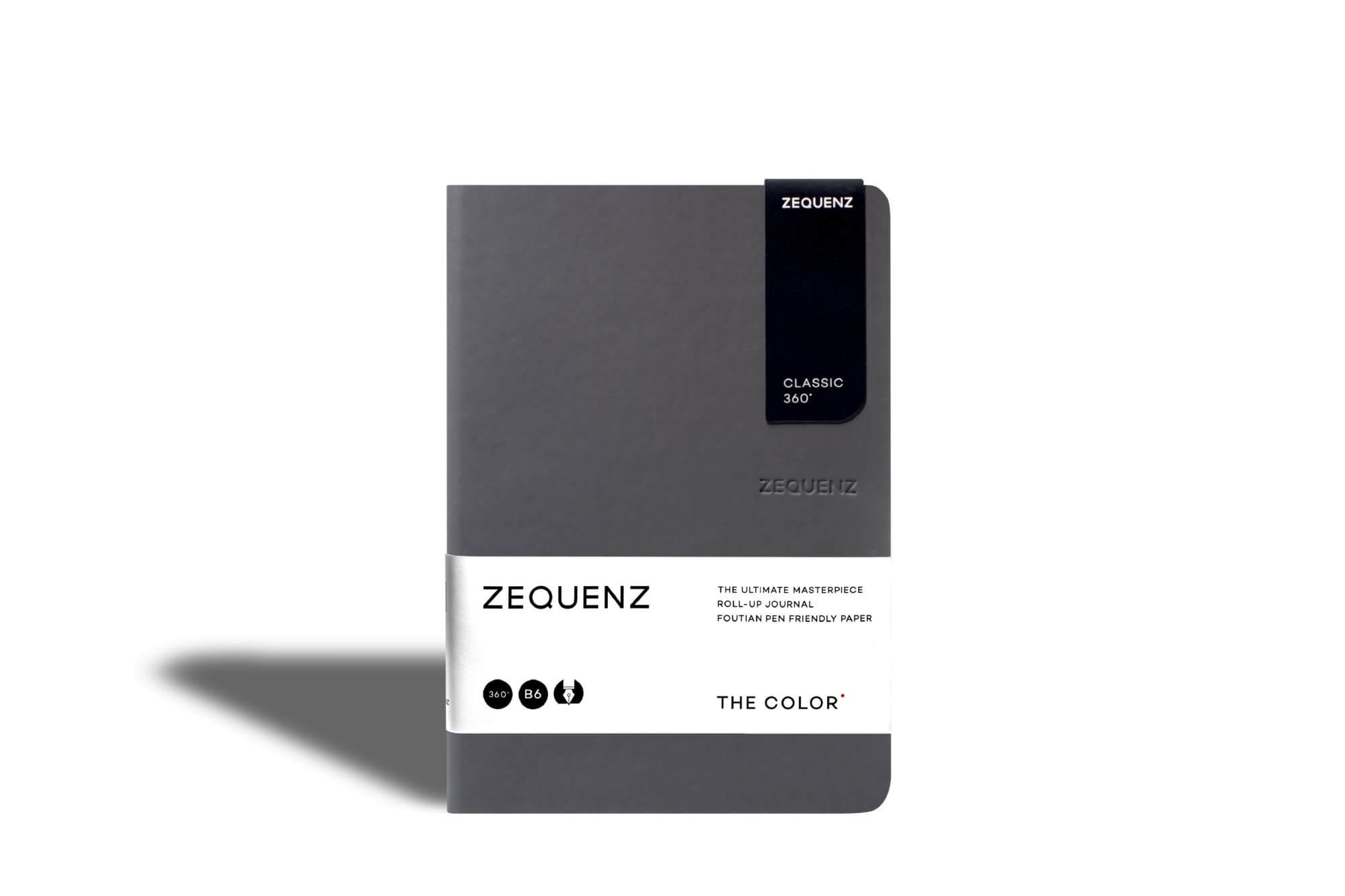Carnet ZEQUENZ The Color - B6 - Uni - Storm - 8859340512467