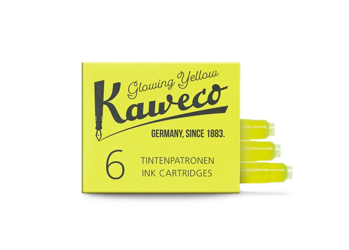 Cartouches d'encre KAWECO - Glowing Yellow - 4250278612245