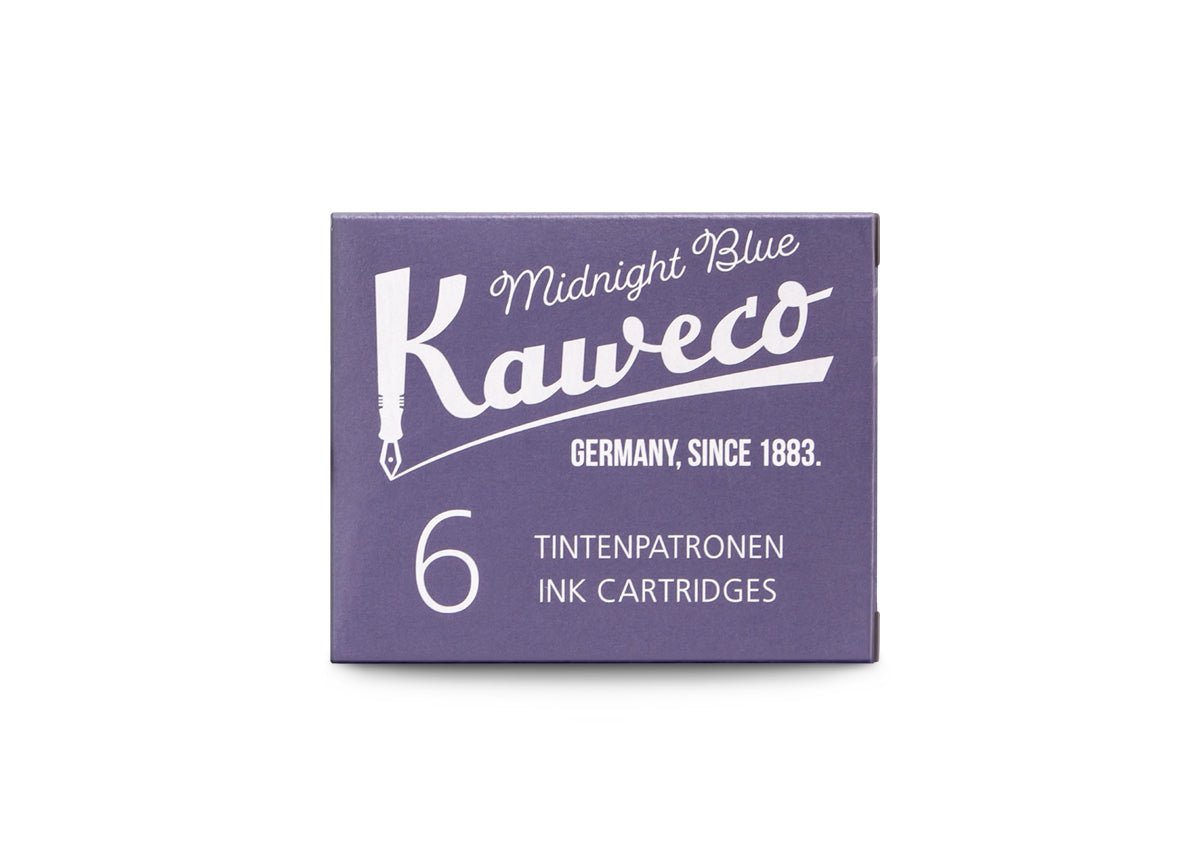 Cartouches d'encre KAWECO - Midnight Blue - 4250278602246