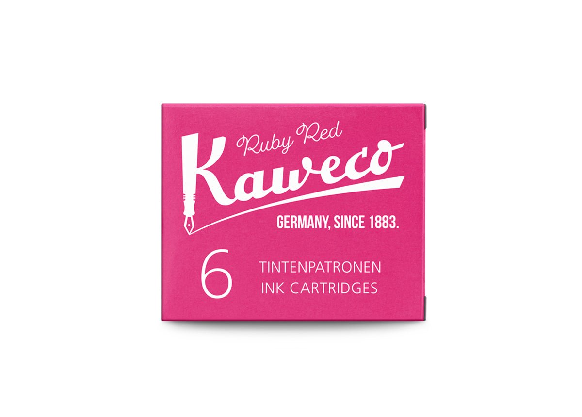 Cartouches d'encre KAWECO - Ruby Red - 4250278602222