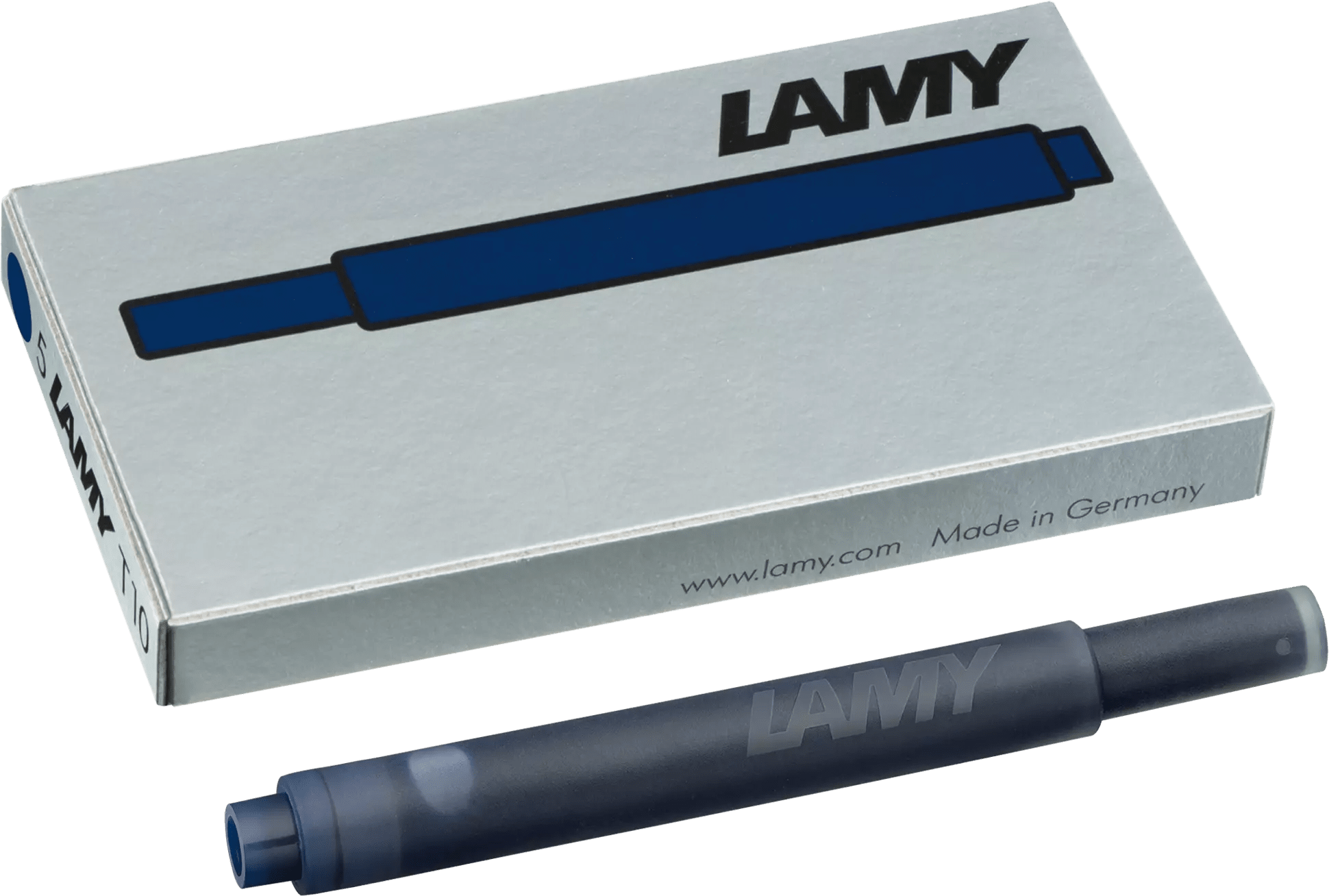 Cartouches d'encre LAMY T10 - Bleu - Noir - 4014519106555