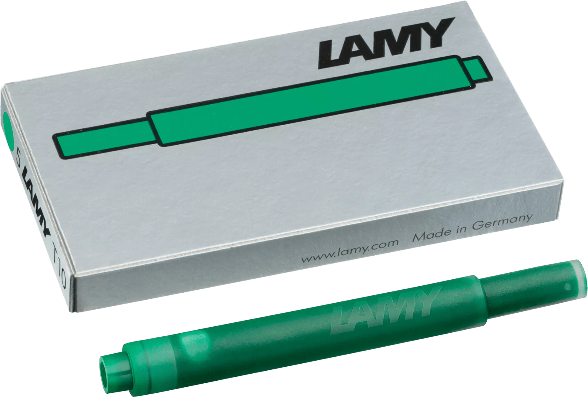 Cartouches d'encre LAMY T10 - Vert - 4014519114789