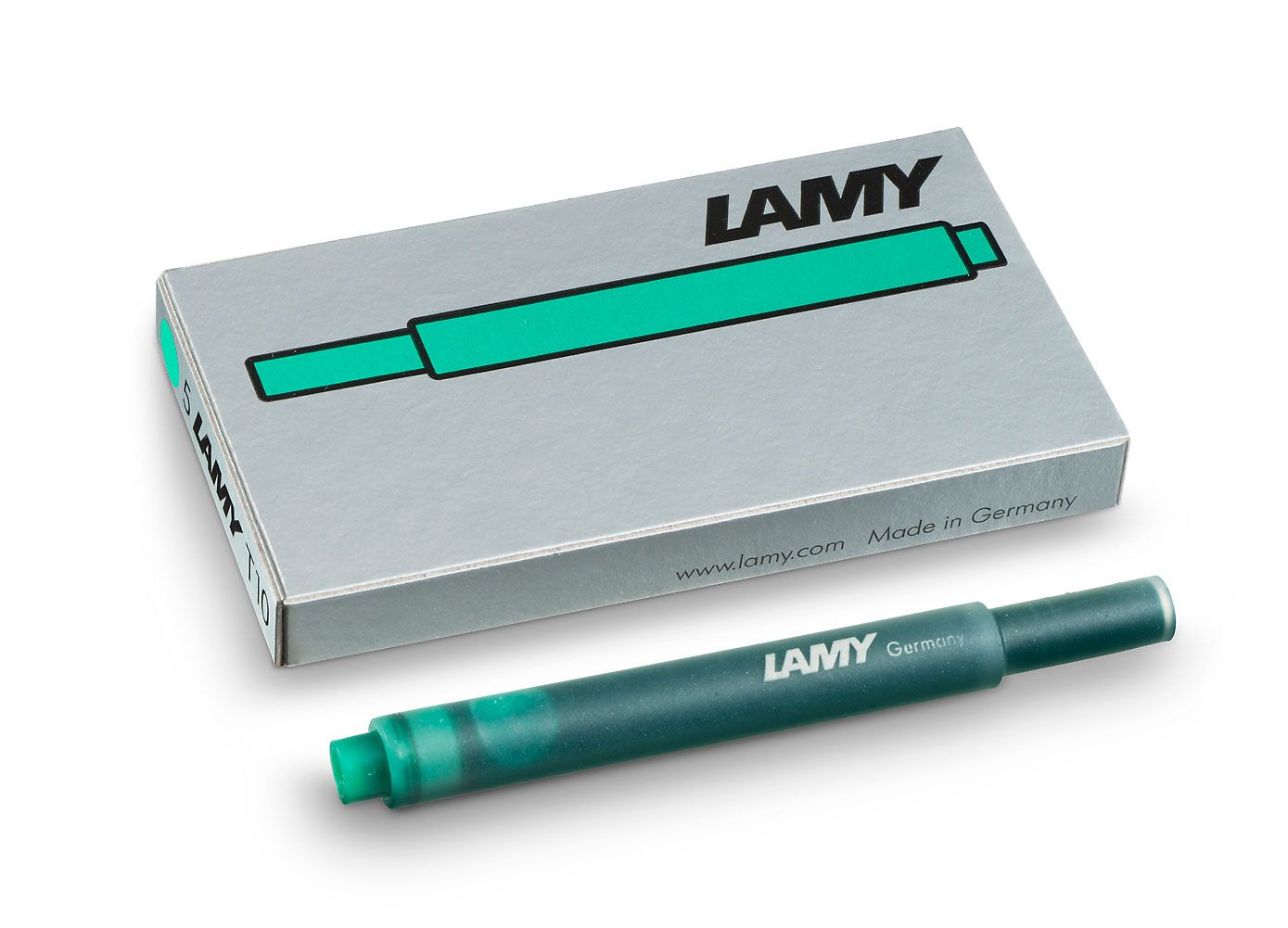 Cartouches d'encre LAMY T10 - Vert - 4014519114789