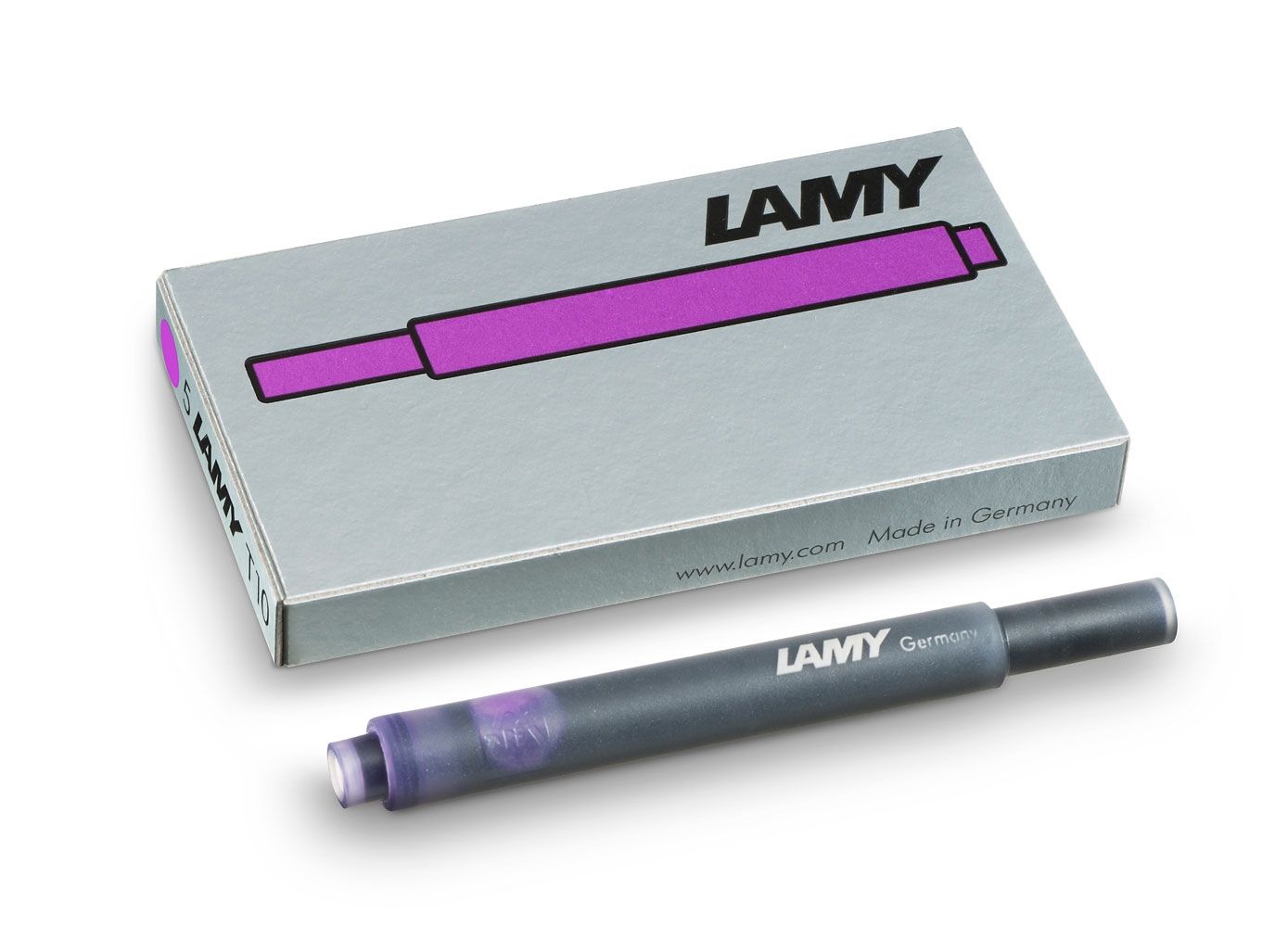 Cartouches d'encre LAMY T10 - Violet - 4014519057833