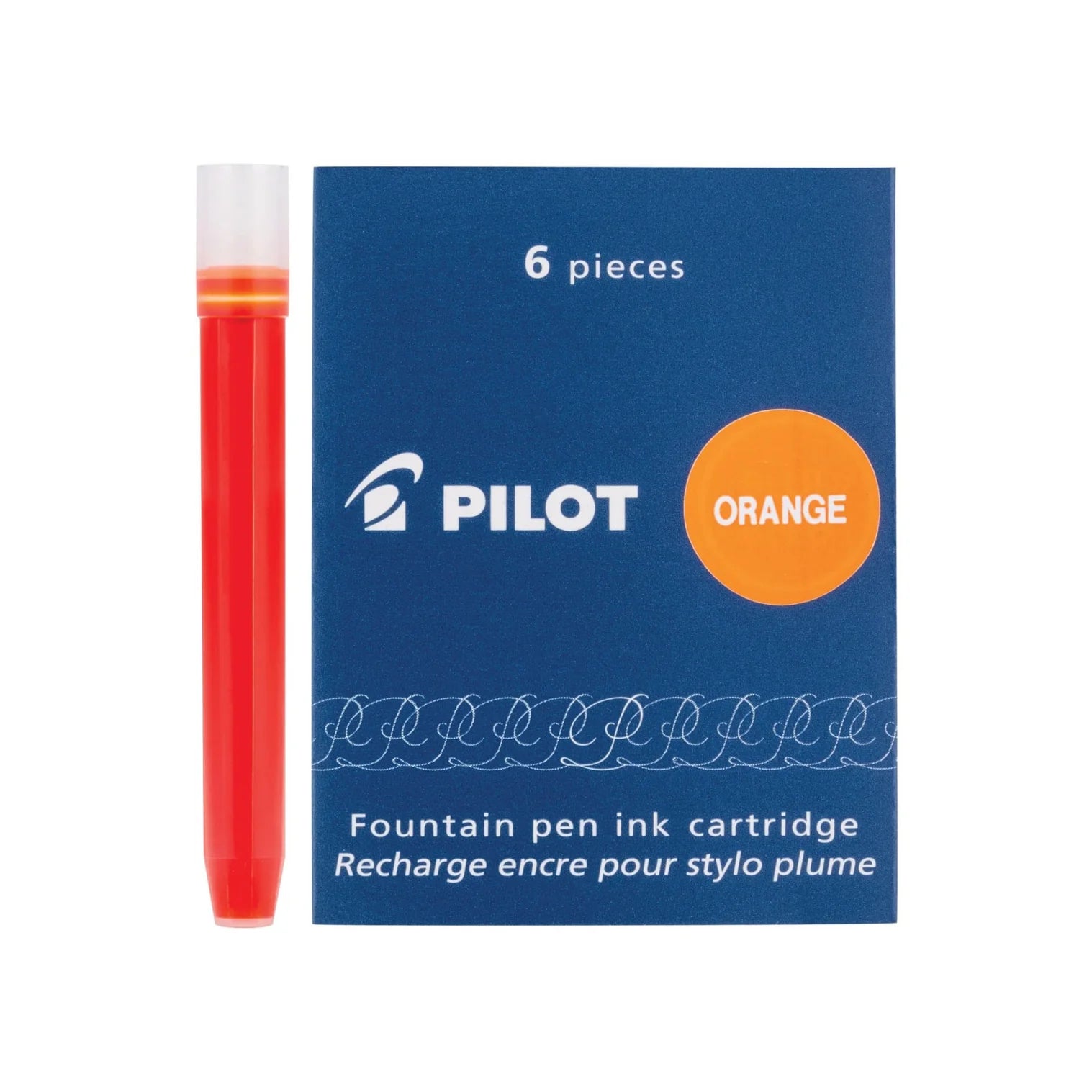 Cartouches d'encre PILOT Namiki - Orange -