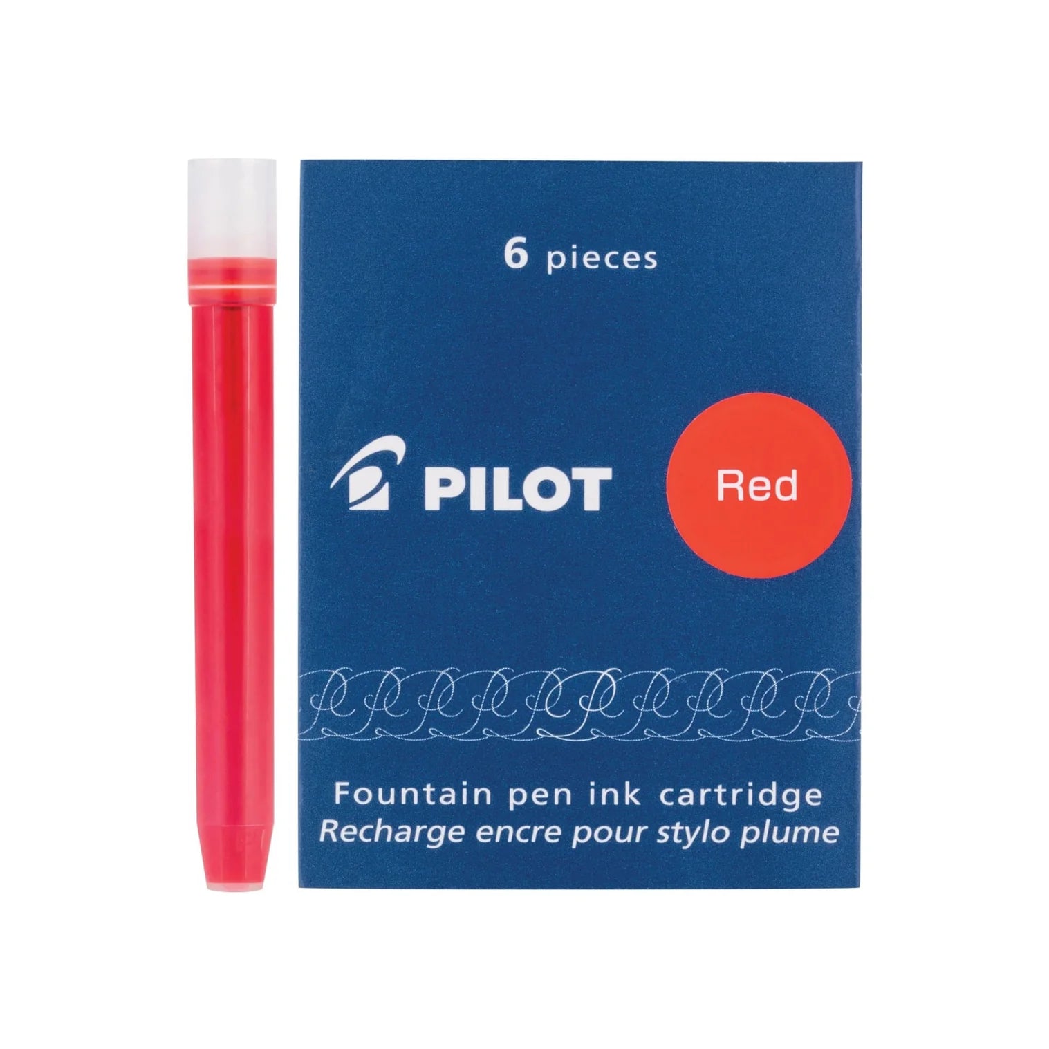 Cartouches d'encre PILOT Namiki - Rouge - 4902505133954