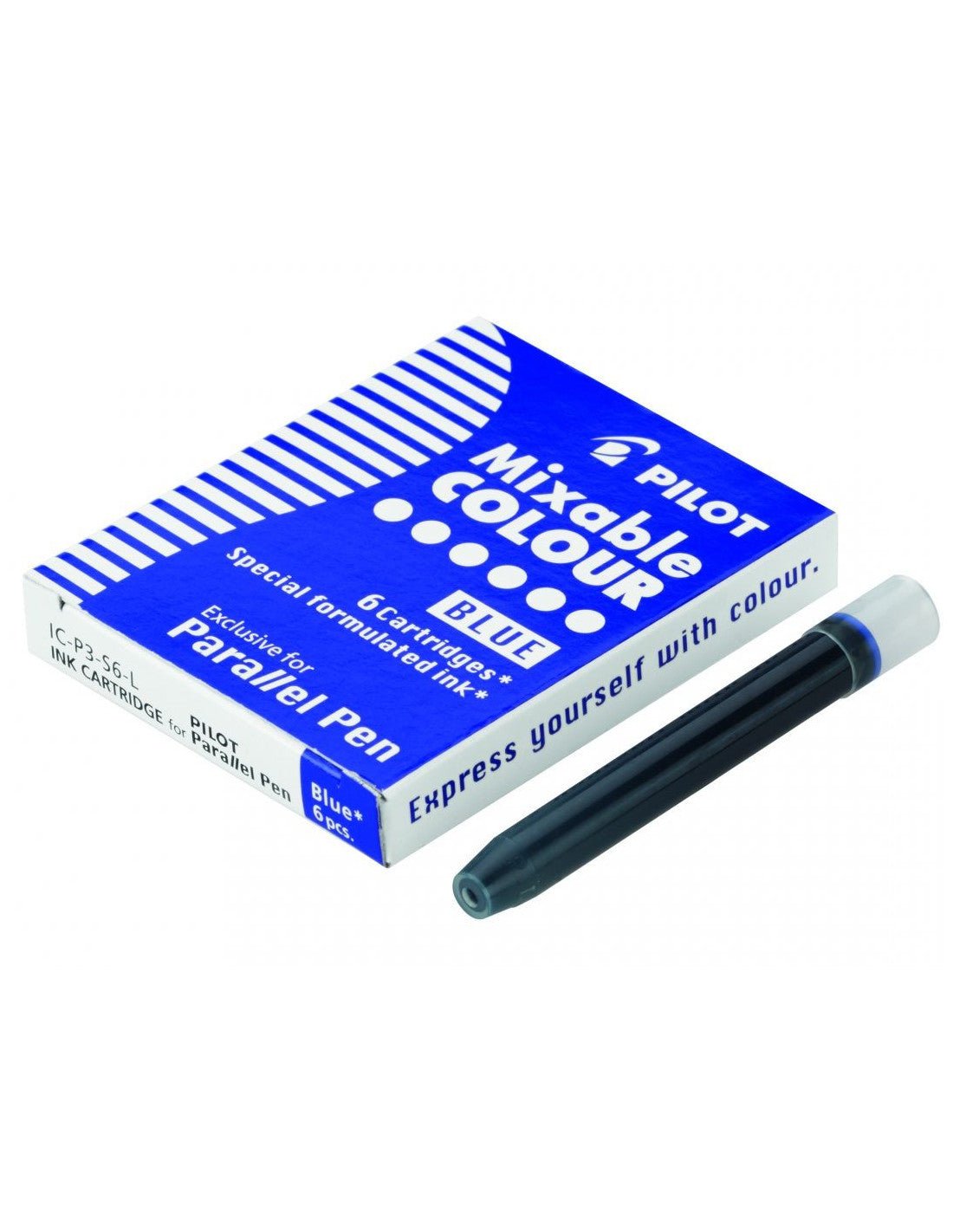 Cartouches d'encre PILOT Parallel Pen - Bleu - 4902505192265
