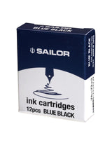 Cartouches d'encre SAILOR Jentle - Bleu-Noir