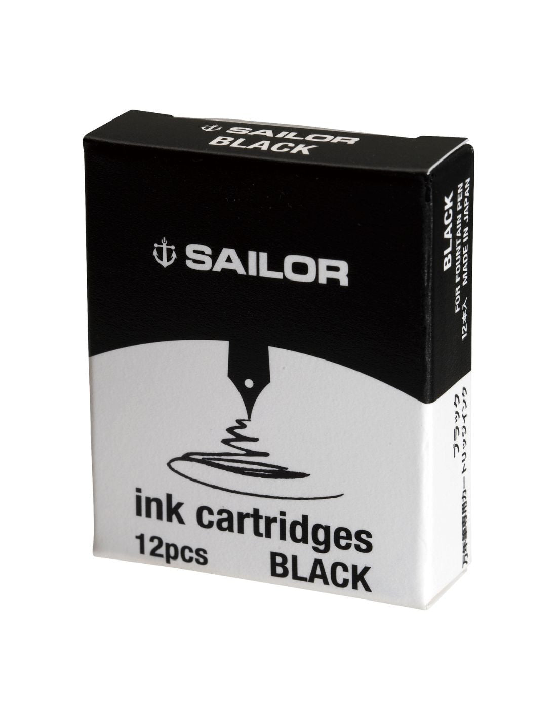 Cartouches d'encre SAILOR Jentle - Noir - 4901680180074
