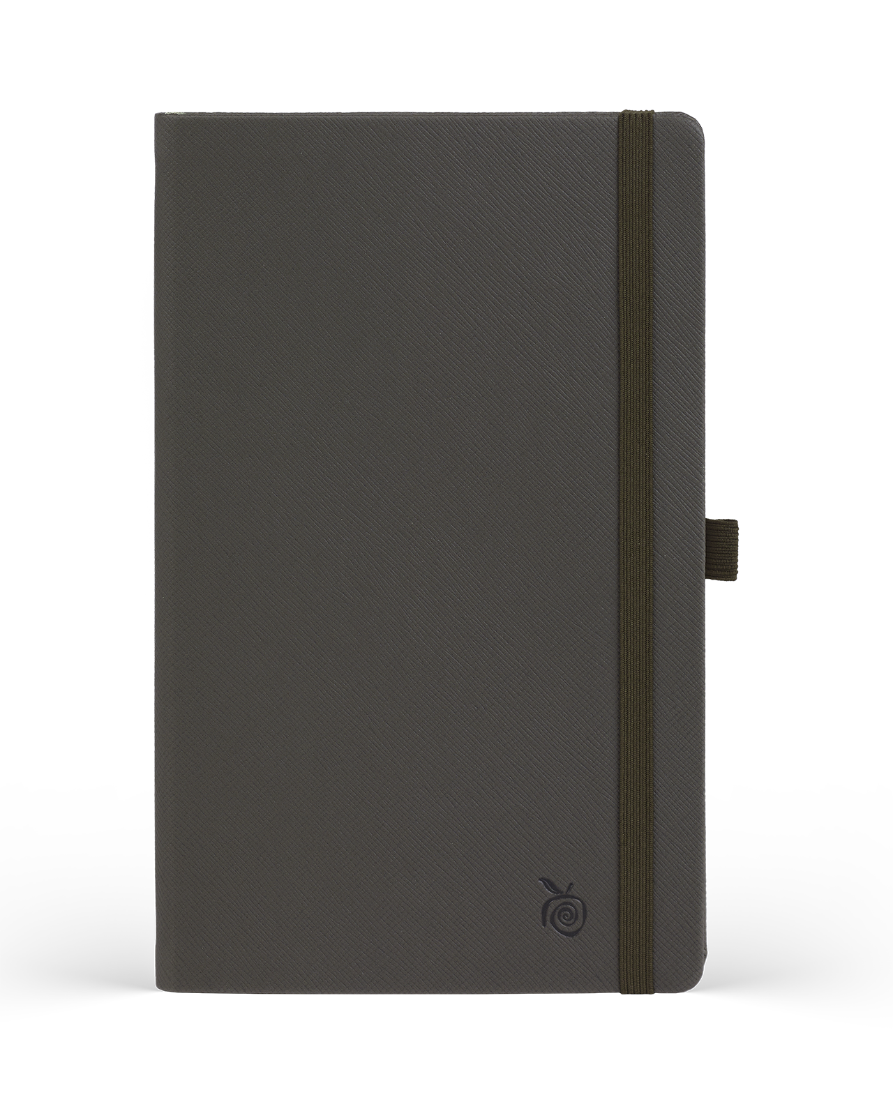 Carnet CASTELLI MILANO Appeel Classic - 19 x 25 cm - Hardcover - Ligné - Coal