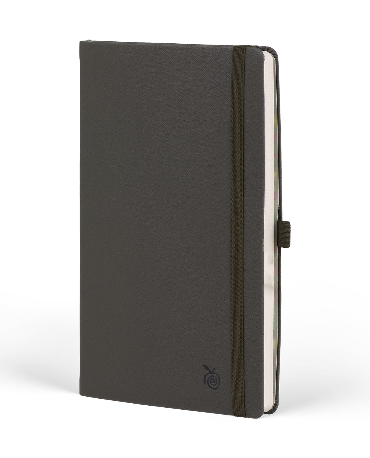 Carnet CASTELLI MILANO Appeel Classic - 19 x 25 cm - Hardcover - Ligné - Coal