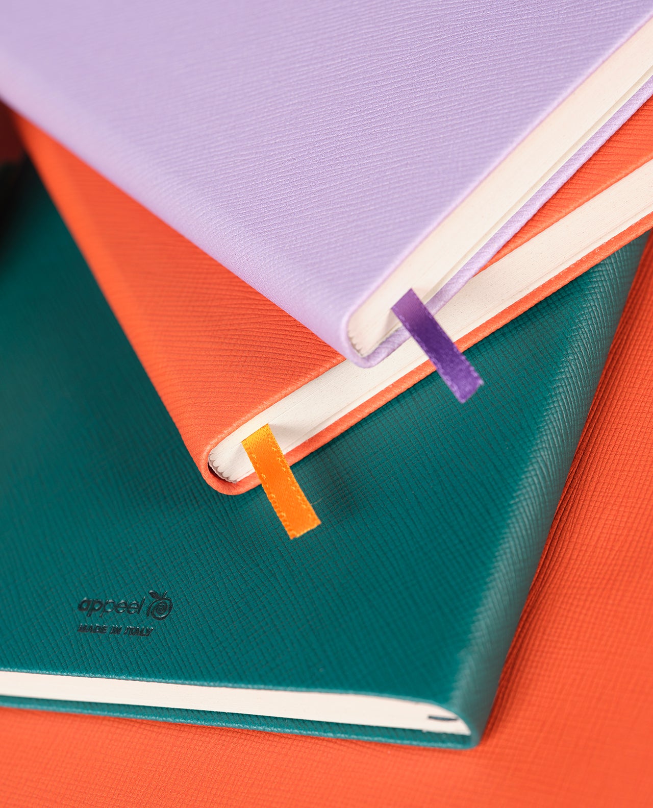 Carnet CASTELLI MILANO Appeel Classic - 19 x 25 cm - Hardcover - Ligné - Cobalt