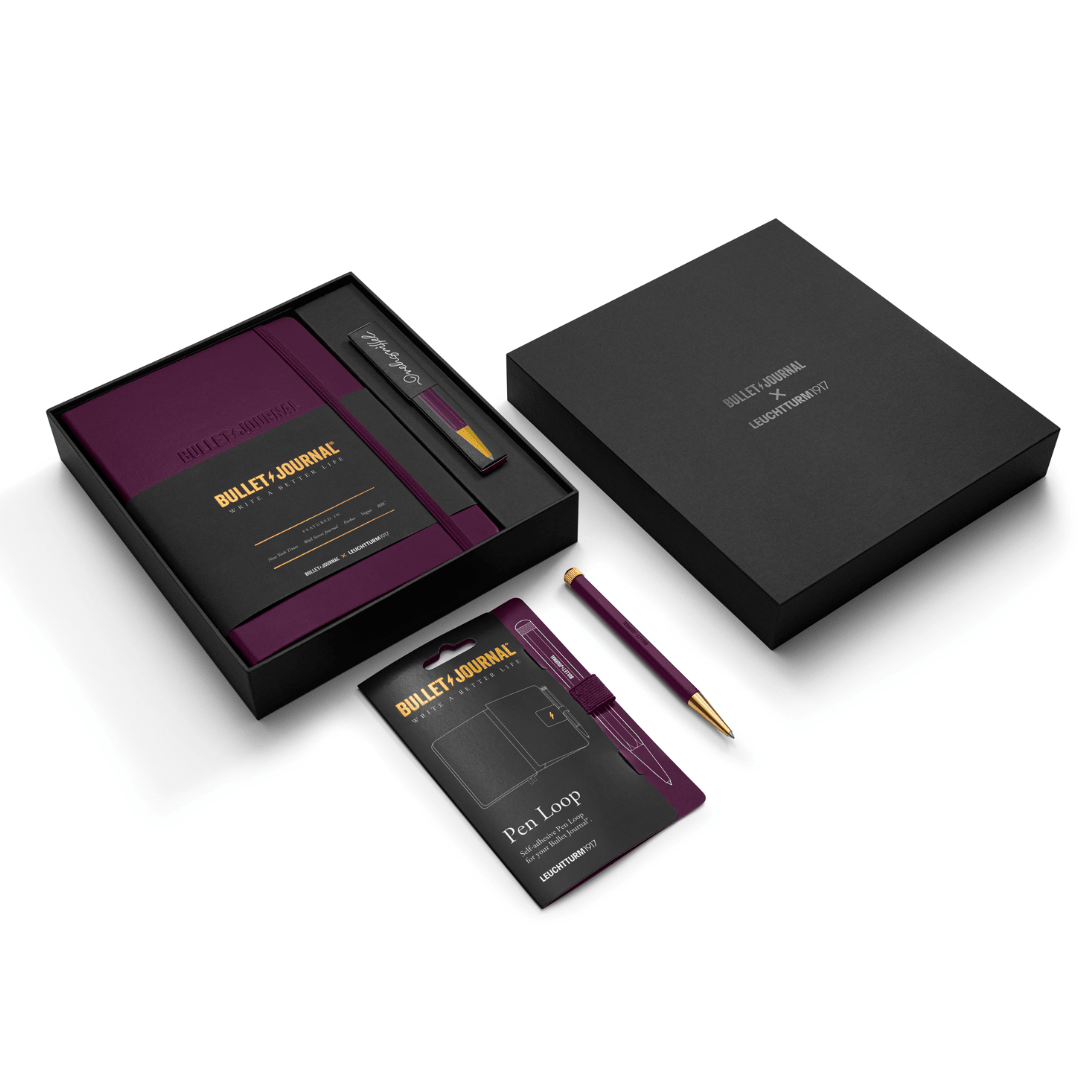 Coffret Cadeau LEUCHTTURM1917 Bullet Journal - Purple26 - 4070292004099