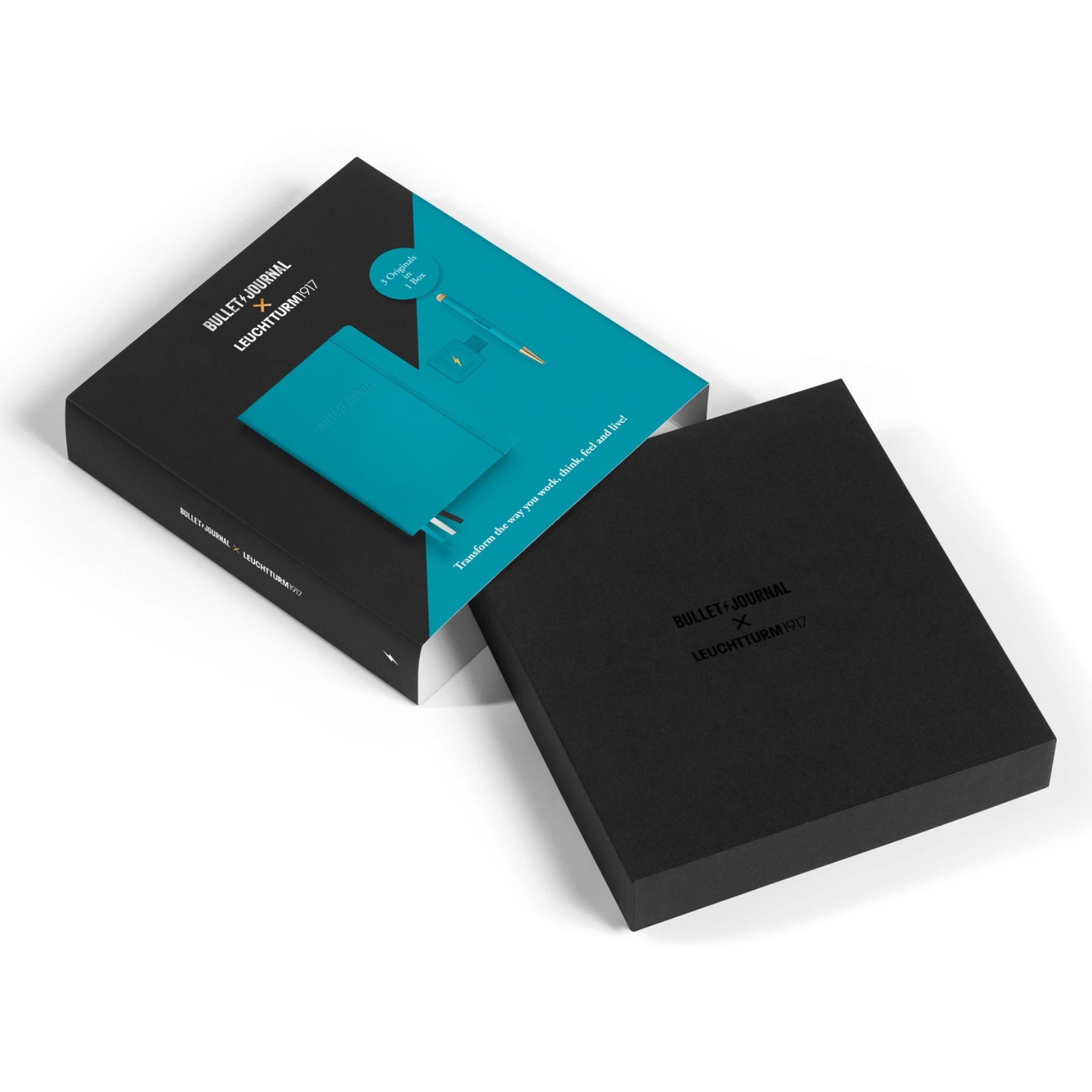 Coffret Cadeau LEUCHTTURM1917 Bullet Journal - Turquoise 25 -