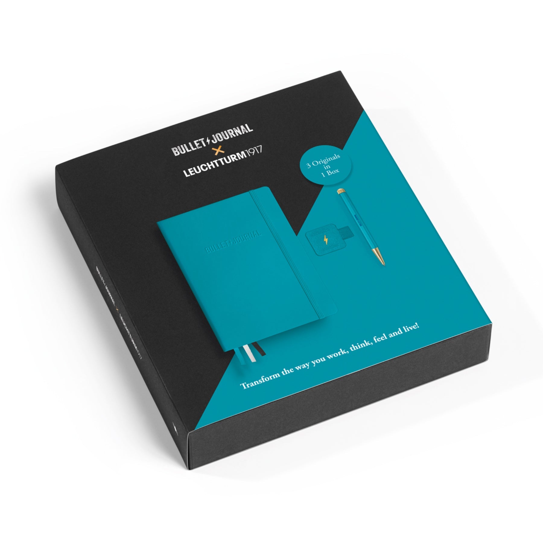 Coffret Cadeau LEUCHTTURM1917 Bullet Journal - Turquoise 25 -