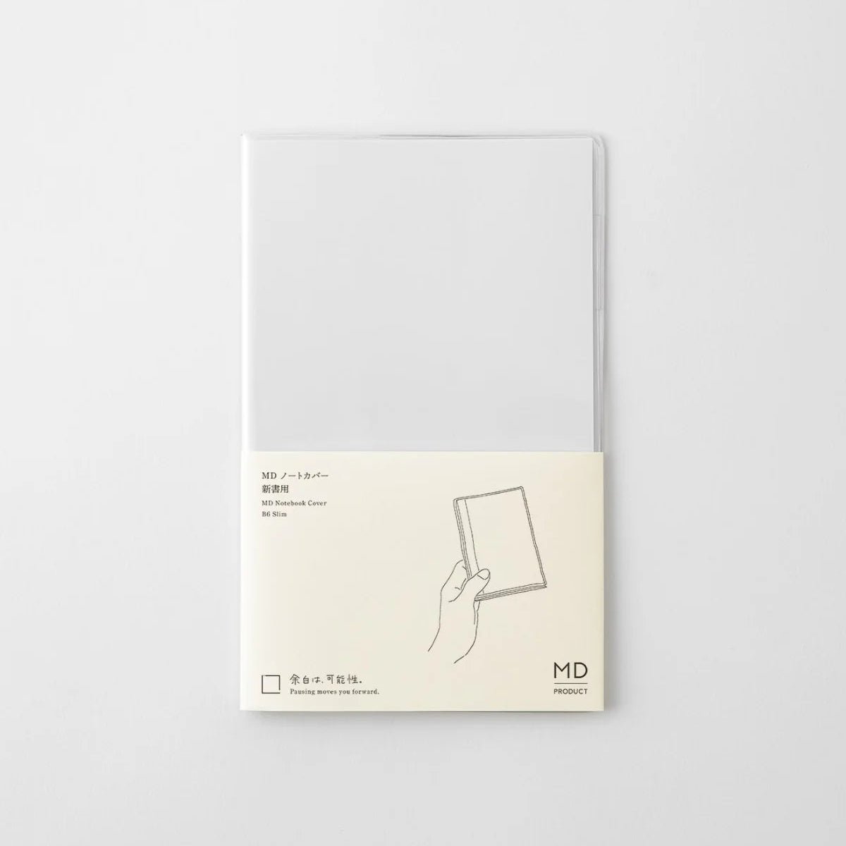 Couverture MD Notebook Clear Cover - B6 Slim -