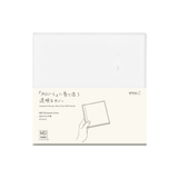 Couverture MIDORI MD PAPER Notebook Clear Cover - A5 Square