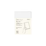 Couverture MIDORI MD PAPER Notebook Clear Cover - A7