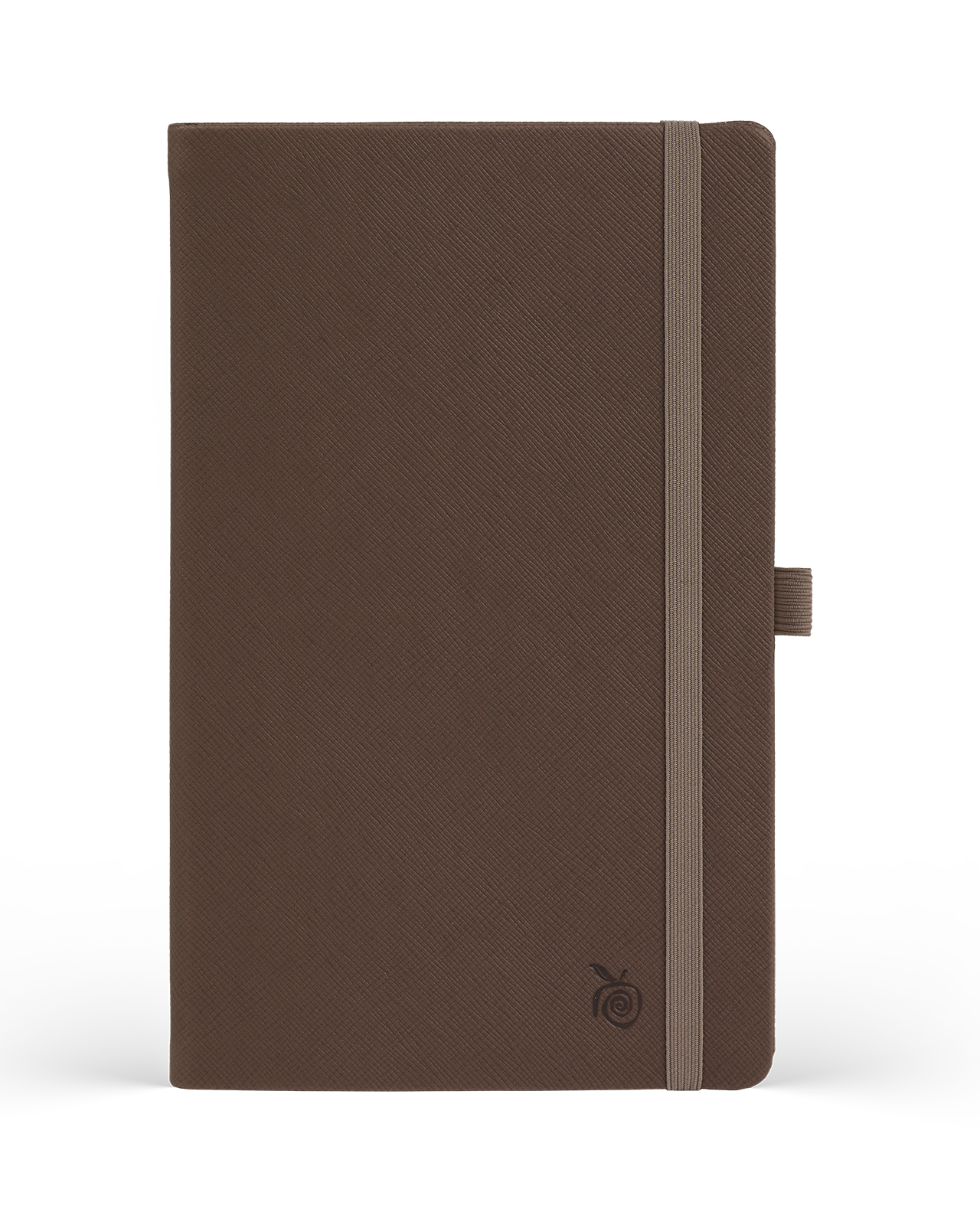 Carnet CASTELLI MILANO Appeel Classic - 19 x 25 cm - Hardcover - Ligné - Dark Brown