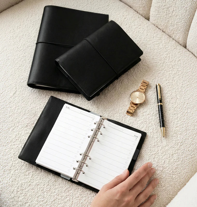 Organiseur FILOFAX Domino Soft - Personal - Black