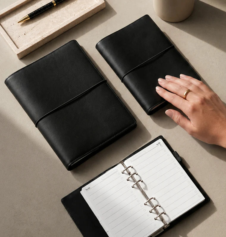 Organiseur FILOFAX Domino Soft - A5 - Black