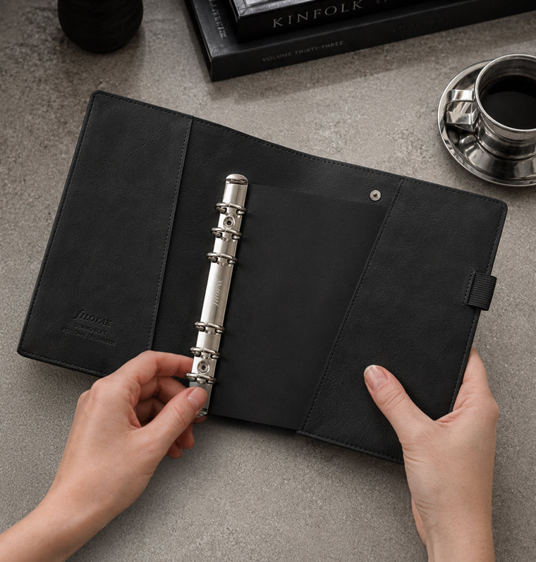 Organiseur FILOFAX Domino Soft - Personal - Black