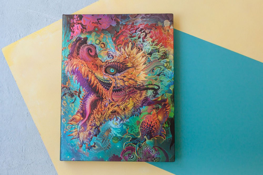 Agenda 2025-2026 PAPERBLANKS Dragon Bourdonnant - 1 jour par page - Maxi - Softcover - 416p