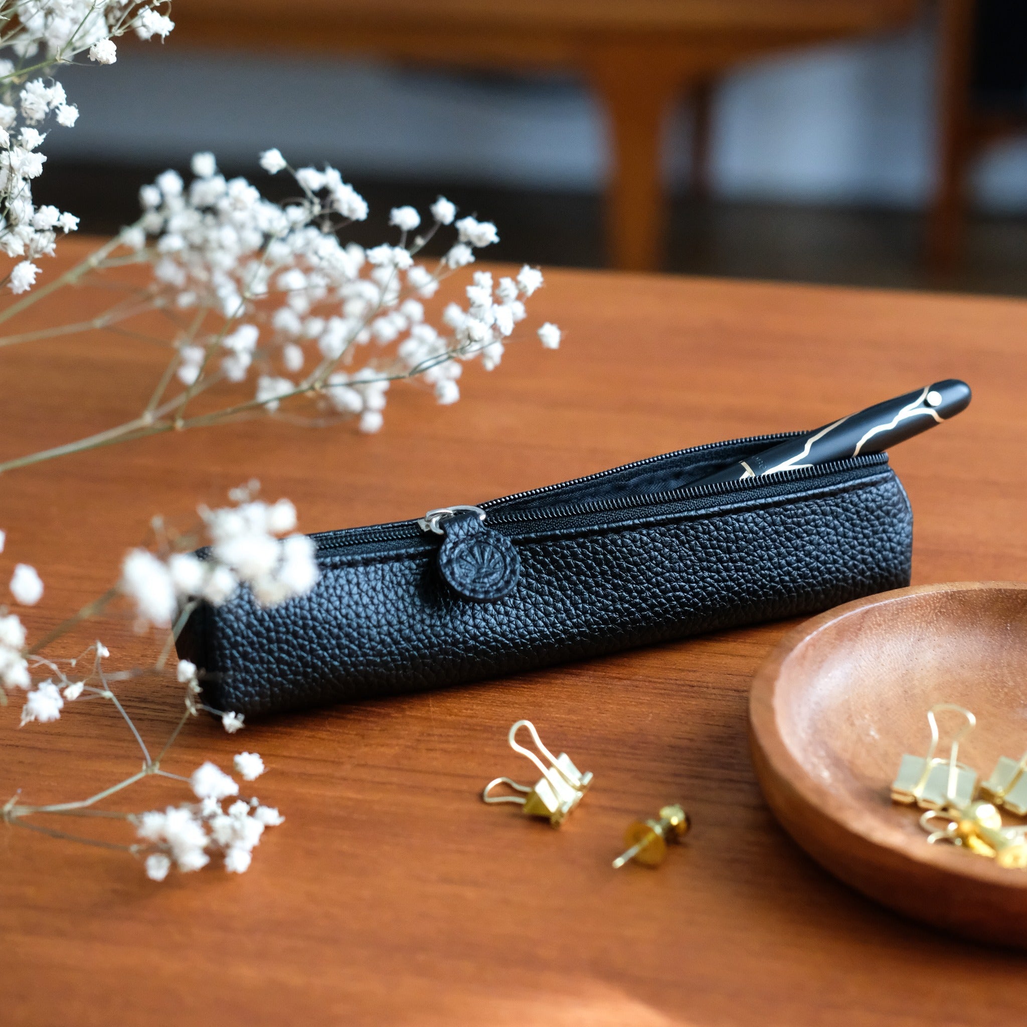 Étui à stylo OBERTHUR Alma - Bleu électrique - 3664447188386