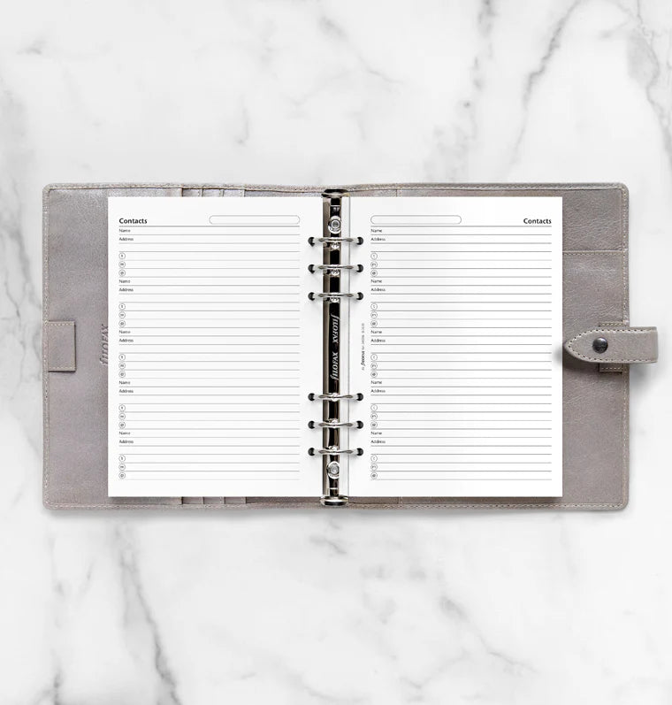 Feuilles de contacts FILOFAX - Blanc - A5 - A5 - 5015142020033