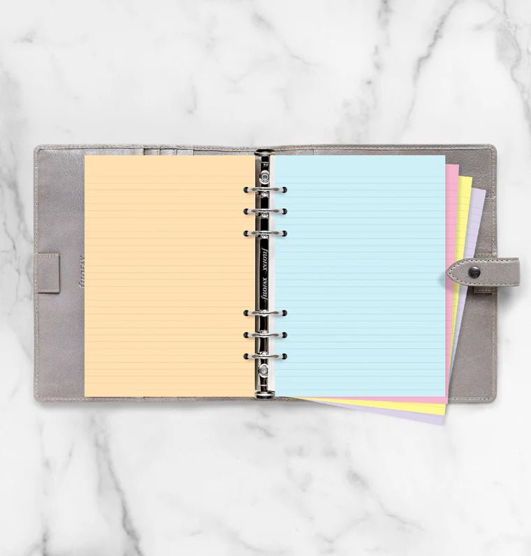 Feuilles de notes lignées FILOFAX - Assortiment Classic - A5 - A5 - Ligné - 5015142187088